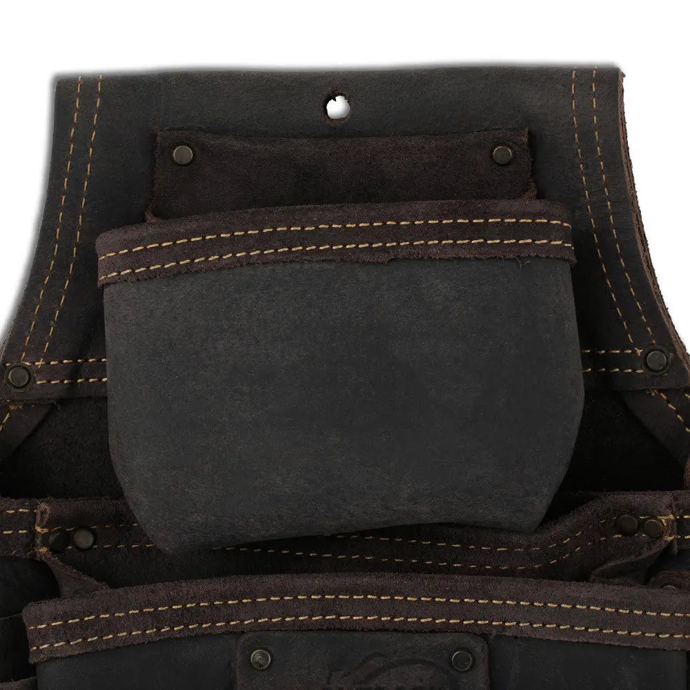 OX TOOLS OX-P263503 - OX PRO FASTENER BAG, OIL-TANNED LEATHER, 3 POUCH OX