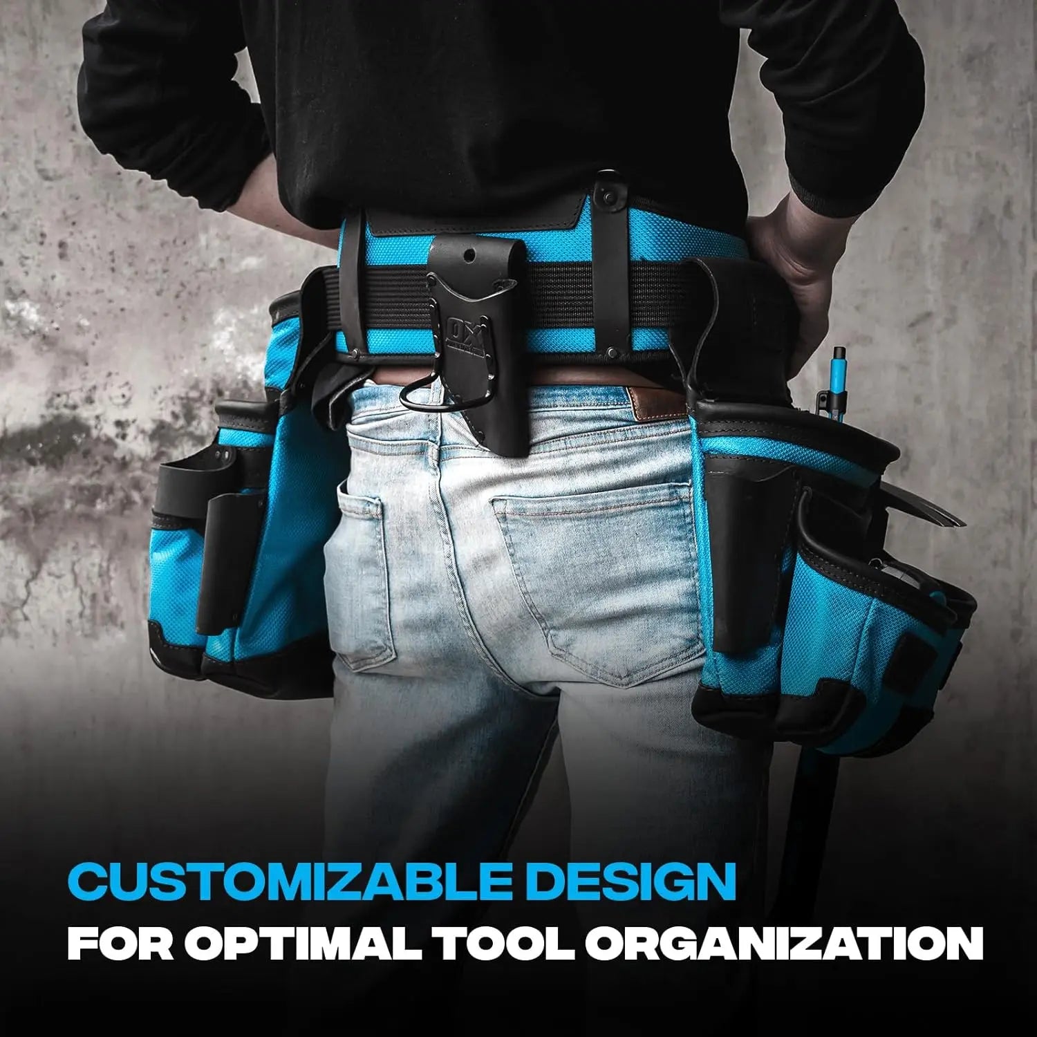 OX TOOLS OX-U268601 - Ultimate Kevlar Reinforced 4pc Construction Rig OX