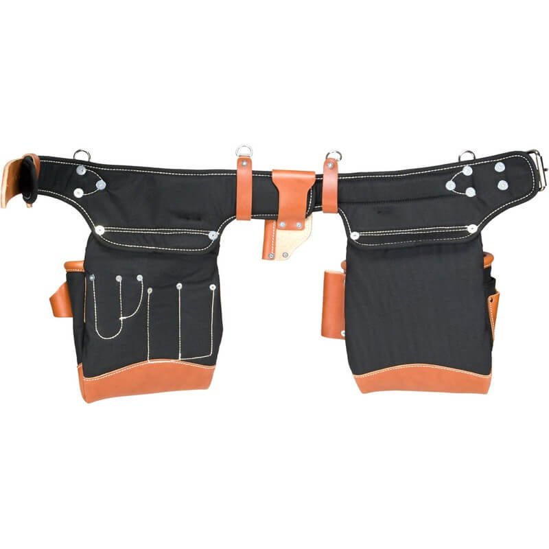 Occidental 9850 - Adjust-to-Fit Fat Lip Tool Bag Set - Wise Line Tools