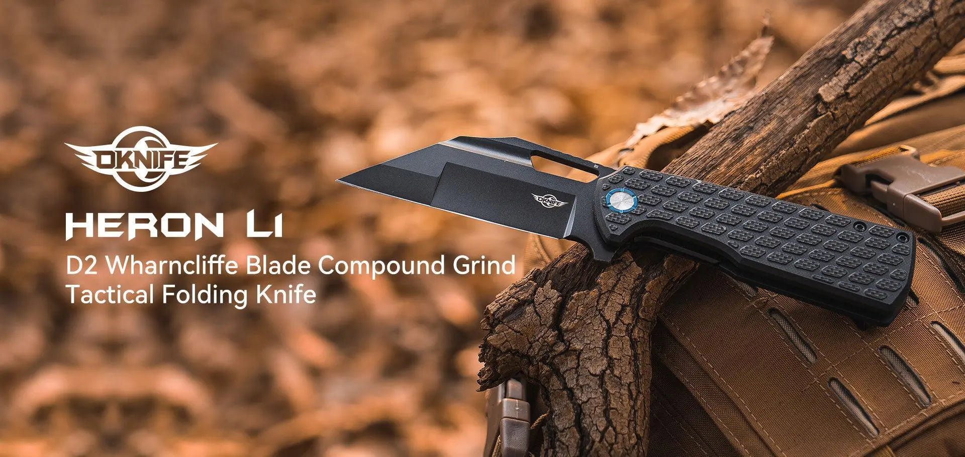 Oknife Heron L1 Tactical Folding Knife - Wise Line Tools