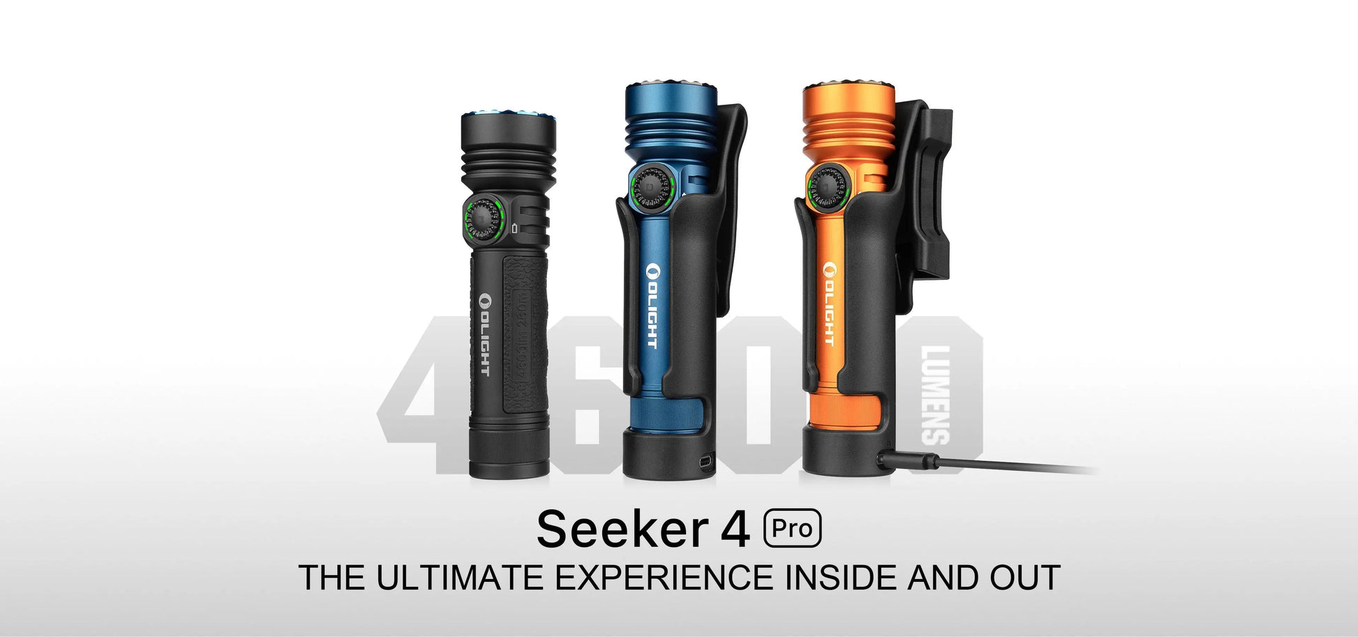 Olight SEEKER4PRO High Power Flashlight - Wise Line Tools