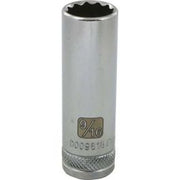 DYNAMIC GT-D009618 - 3/8" Drive 12 Point SAE 9/16" Deep Length Socket