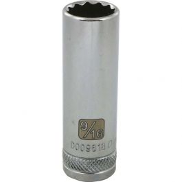 DYNAMIC GT-D009618 - 3/8" Drive 12 Point SAE 9/16" Deep Length Socket