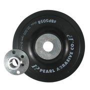 PEARL BP4558 - 4-1/2 x 5/8-11 Backup Pad for Fiber Discs, Smooth-Faced PEARL