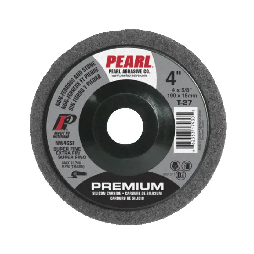 PEARL NW45GSFH - 4-1/2 x 5/8-11 Grey (Surface Preperation) PEARL
