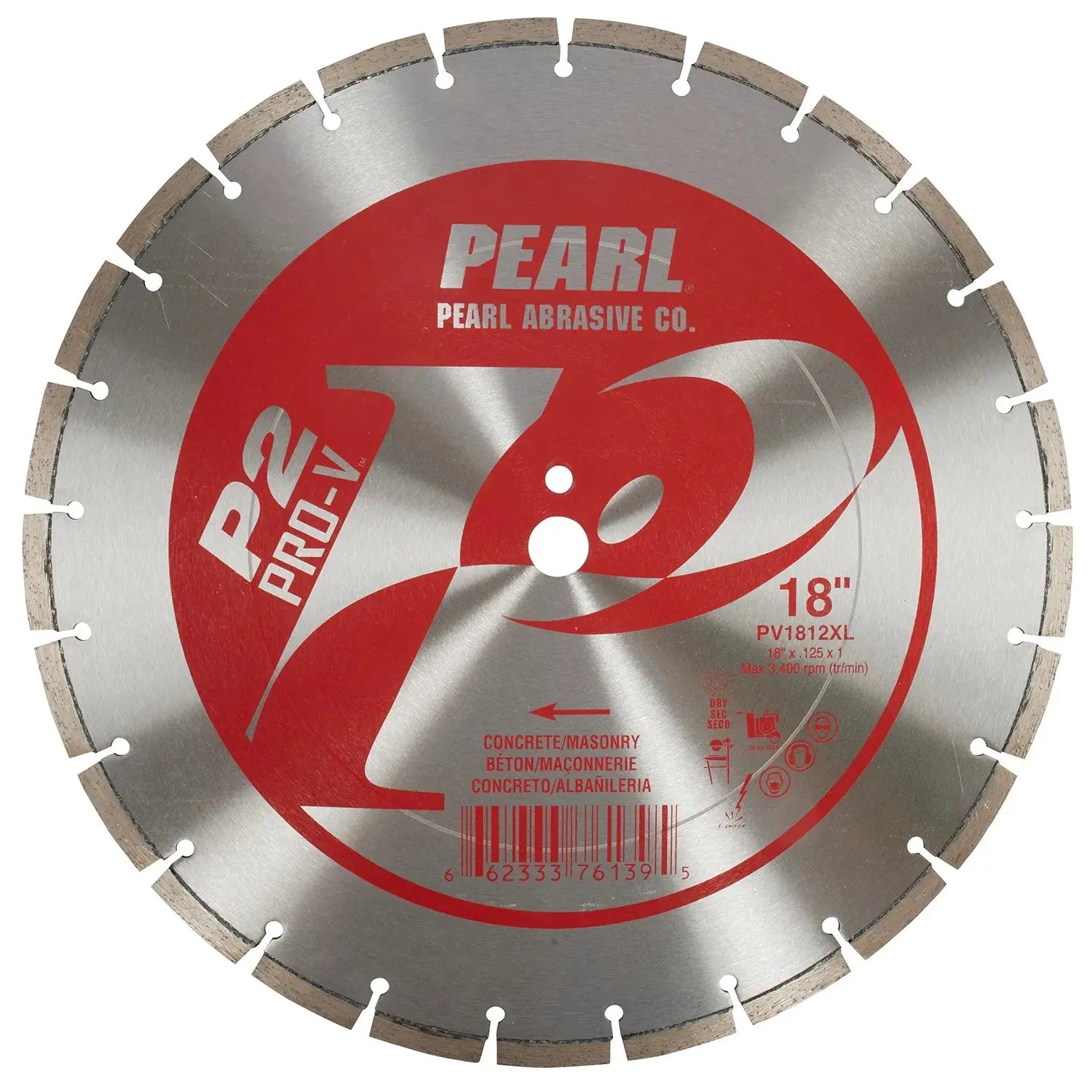 PEARL PV1812XL - 18" P2 PRO-V Segmented Blade PEARL