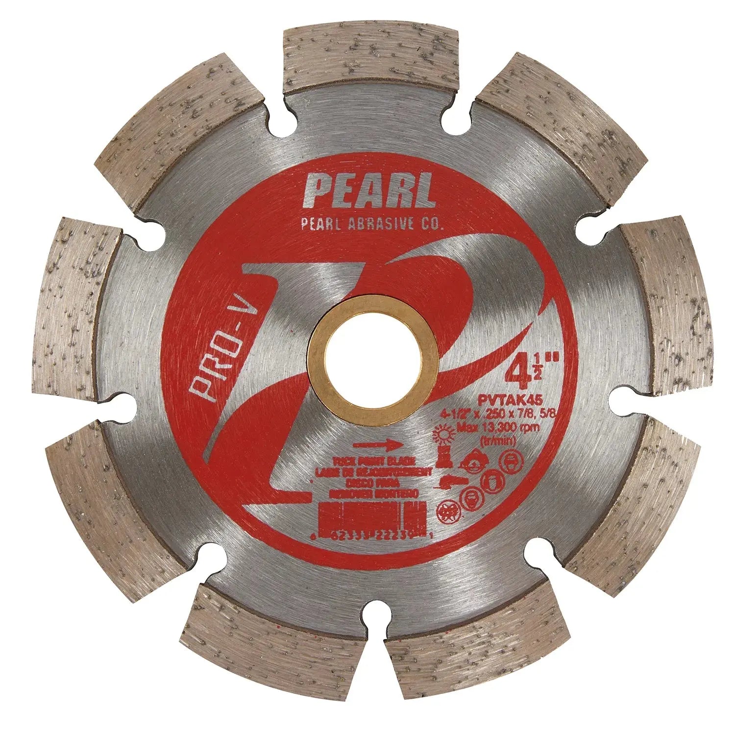 PEARL PVTAK45 - 4-1/2 x .250 x 7/8 - 5/8 (Mortar Removal) PEARL
