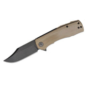 PETRIFIED FISH PF-P03KMDW - Petrified Fish Victor Folding Knife (Khaki) PETRIFIED FISH