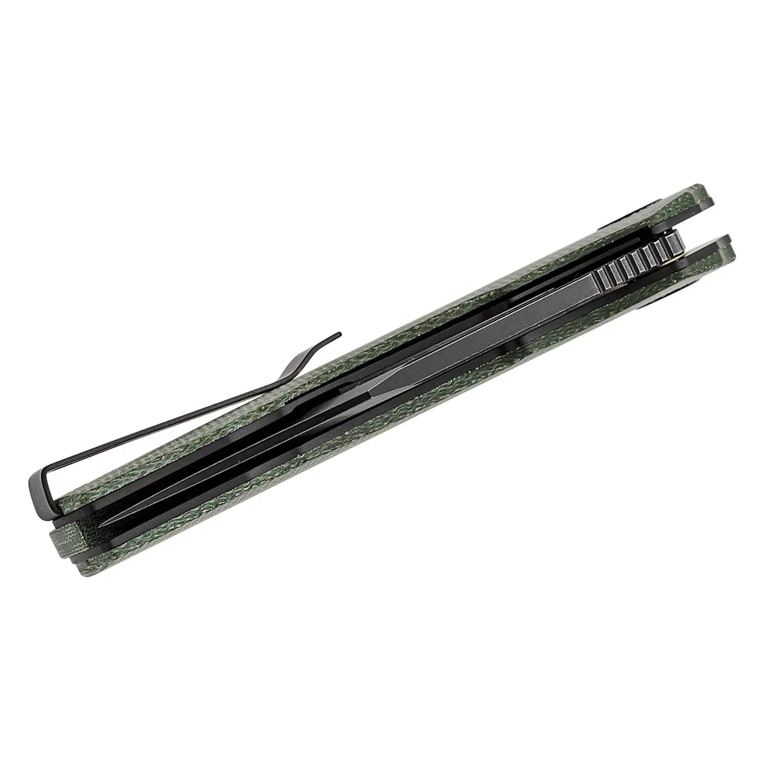 PETRIFIED FISH PFP03GRMW - Petrified Fish Victor Folding Knife (Green) PETRIFIED FISH