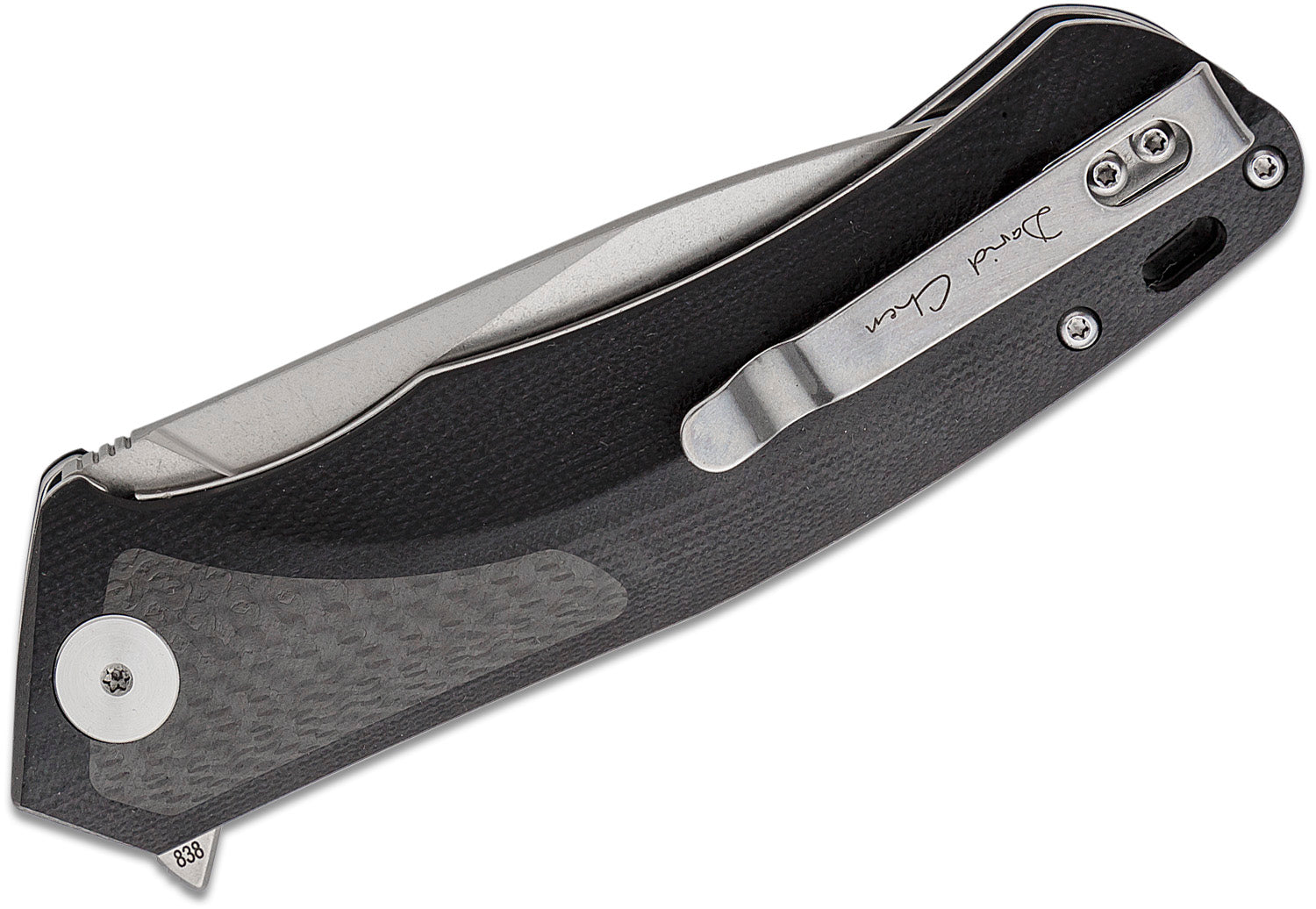 PETRIFIED FISH PF838CW - Pub Linerlock Flipper Knife