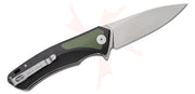 PETRIFIED FISH PF838GRW - Pub Linerlock Flipper Knife