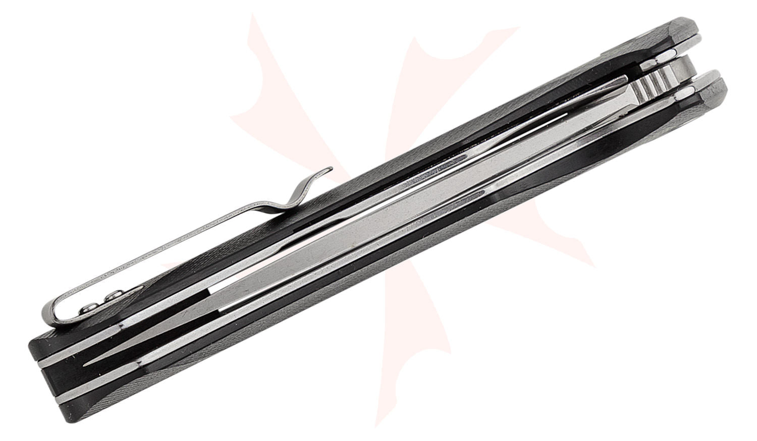 PETRIFIED FISH PF838GRW - Pub Linerlock Flipper Knife