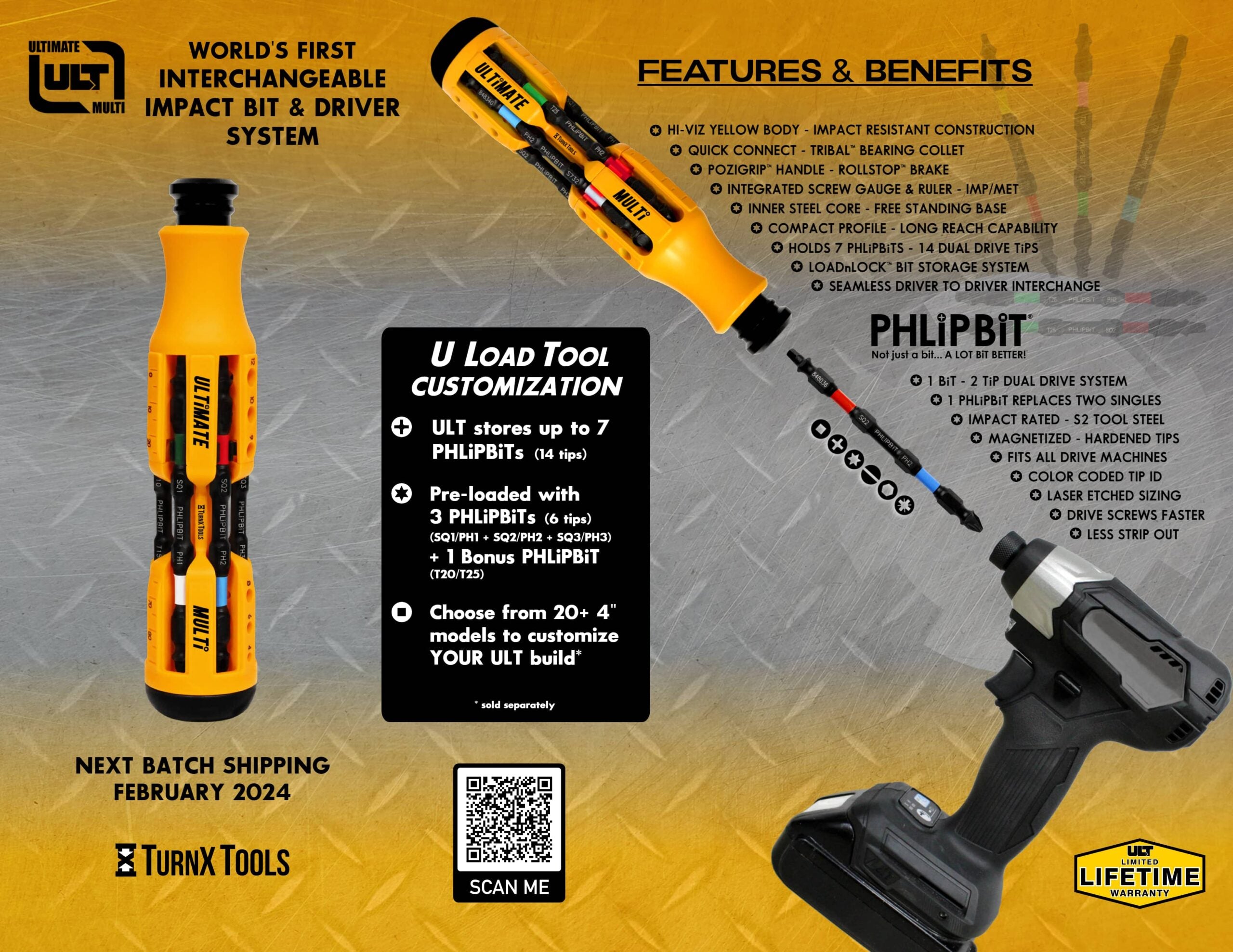 TurnX Tools - ULT Ultimate Multi Screwdriver