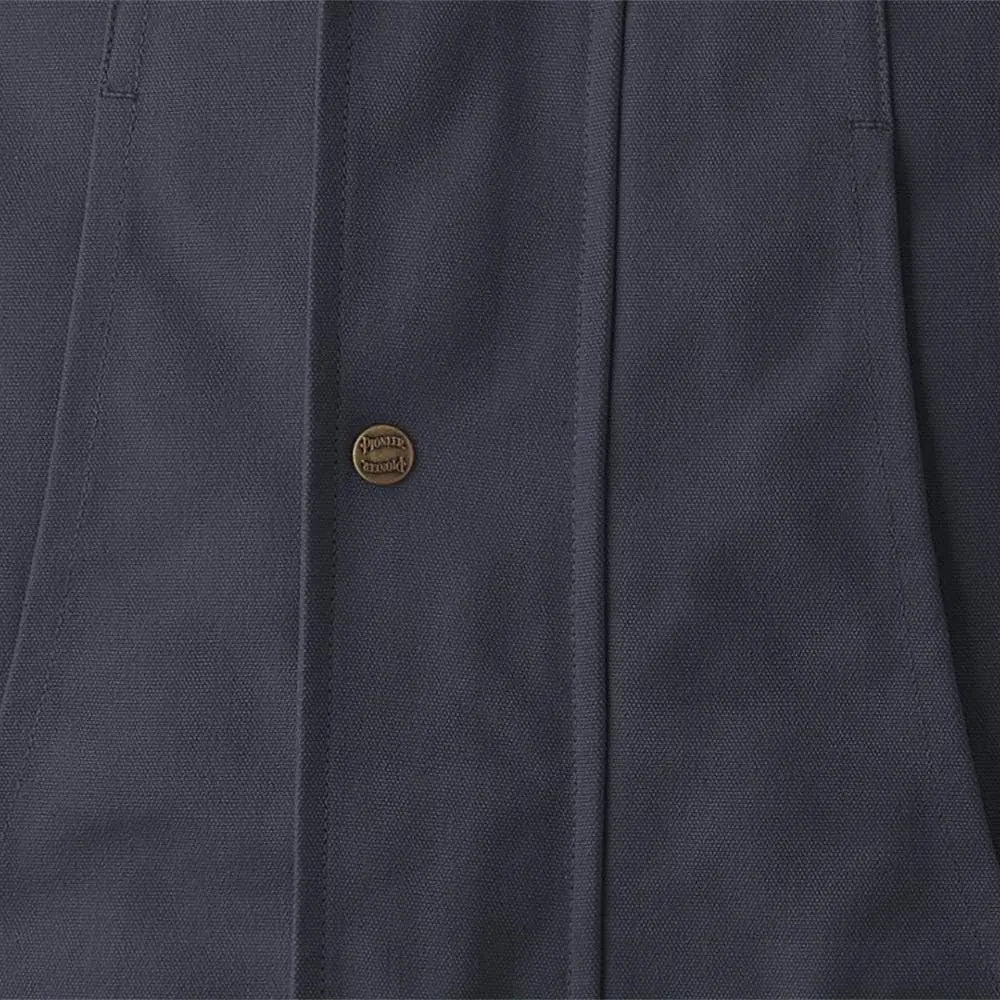 PIONEER 5535BKA - Quilted Cotton Duck Safety Parka - Black PIONEER