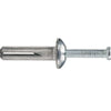 Powers 02814 - Ancrages à clouer en zamac 1/4" x 1-1/4", paquet de 100, avec clou en acier au carbone (tête champignon)