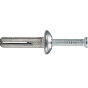 POWERS 02814 - 1/4" x 1-1/4"  100 pk Zamac Nailin Drive Pin Anchors with Carbon Steel Nail (Mushroom Head) Powers