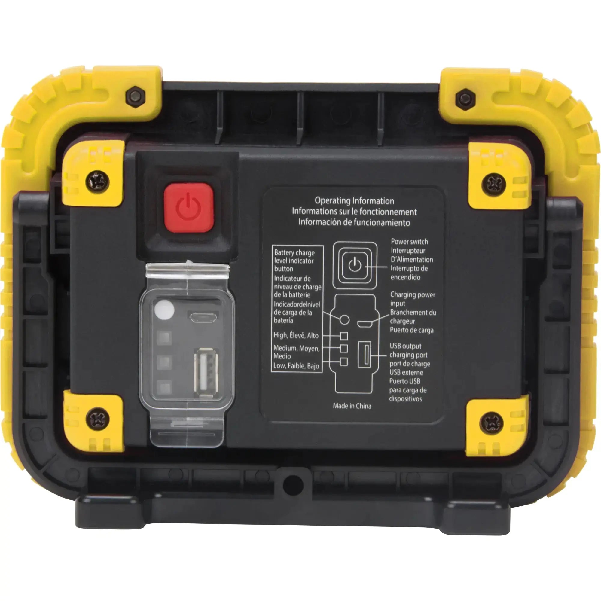 PRIME 9800Y - Nortech LED Portable Work Light (Yellow) - 1000 Lumens PRIME