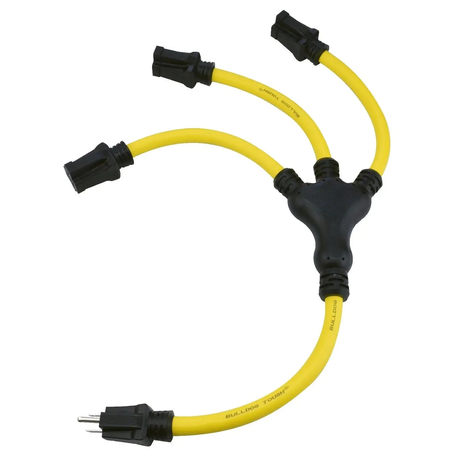 PRIME AD190802L - 2ft. 12/3 STOW Yellow "W" Adapter PRIME