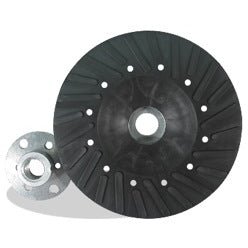 Pearl BP4558S  -  4-1/2 x 5/8-11 Backup Pad for Fiber Dics (Spiral Faced) - Wise Line Tools