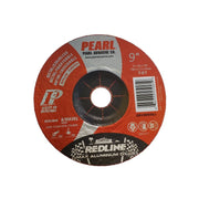 Pearl DCRED90P  -  Pipeline 9 x 1/8 x 7/8 Depressed Center Grinding Wheel - Wise Line Tools