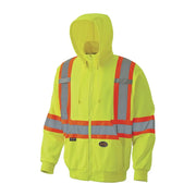 Pioneer 6941-2XL - Hi- Viz Micro Fleece Yellow Zip Hoodie - Wise Line Tools