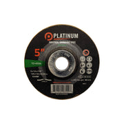 Platinum TO-6557  -  6" x 1/4" x 7/8" Aluminum Grinding Disc - TYPE 27   6" x 1/4" x 7/8" - Wise Line Tools