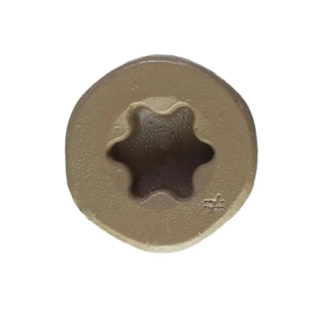 Quik Drive HCKDSVT158S - #8 x 1-5/8" T-25 Tan Collated Decking Screw - Wise Line Tools