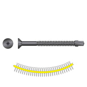 Quik Drive TFP1475S  -   #14 X 3" BLACK PHOSPHATE  WOOD TO METAL SCREWS (750/BX QUIK DRIVE