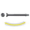 QUIK DRIVE TBP1260S - #12 X 2 3/8" BLACK PHOSPHATE  WOOD TO METAL SCREWS (1,000/BX)