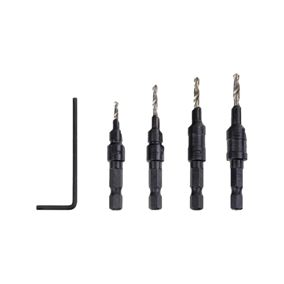 ROK ROK-36268 - SET 4 DRILLS 6-8-10-12 ROK