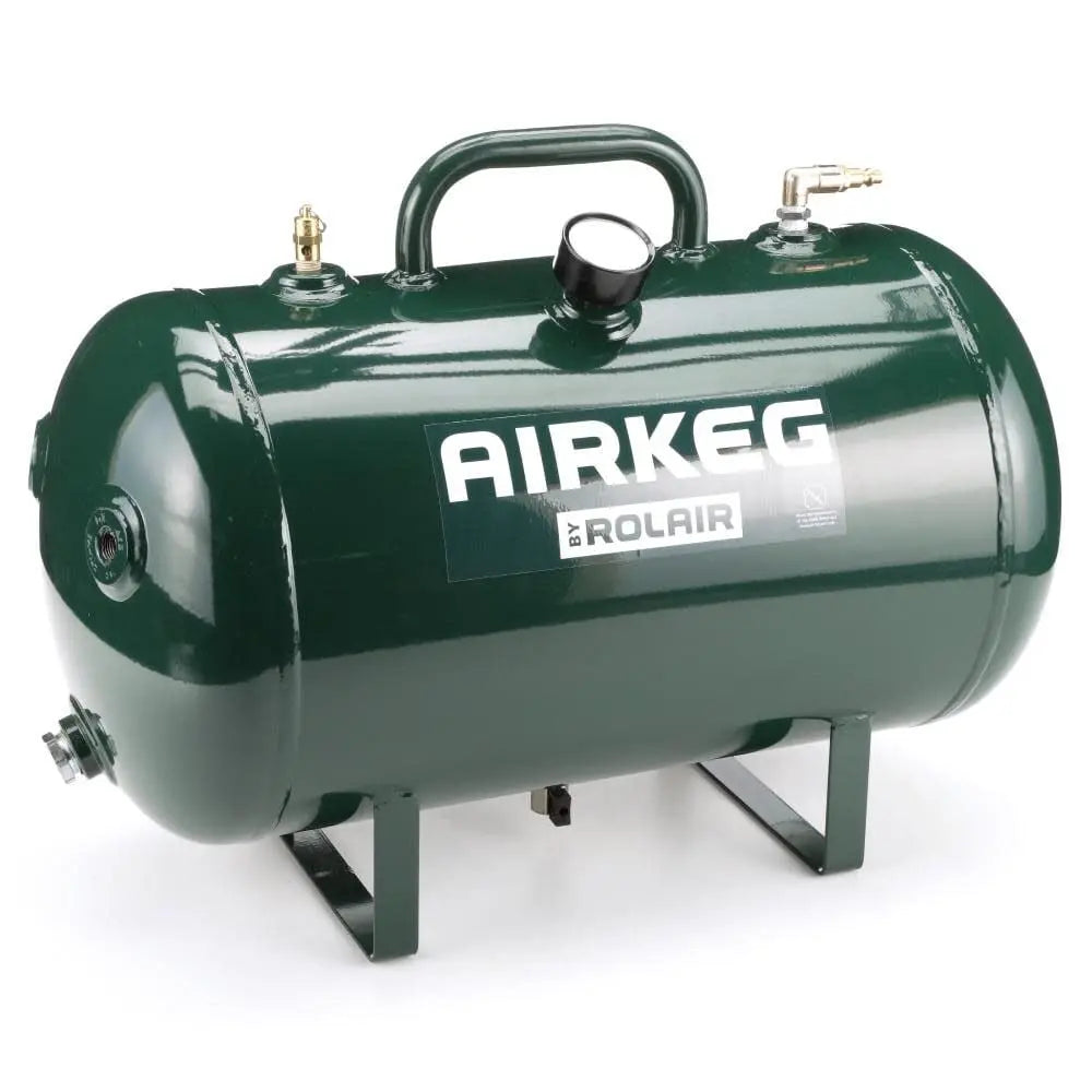 Rolair 10 gallon, 225 PSI auxiliary tank - AIRKEGPLUS ROLAIR