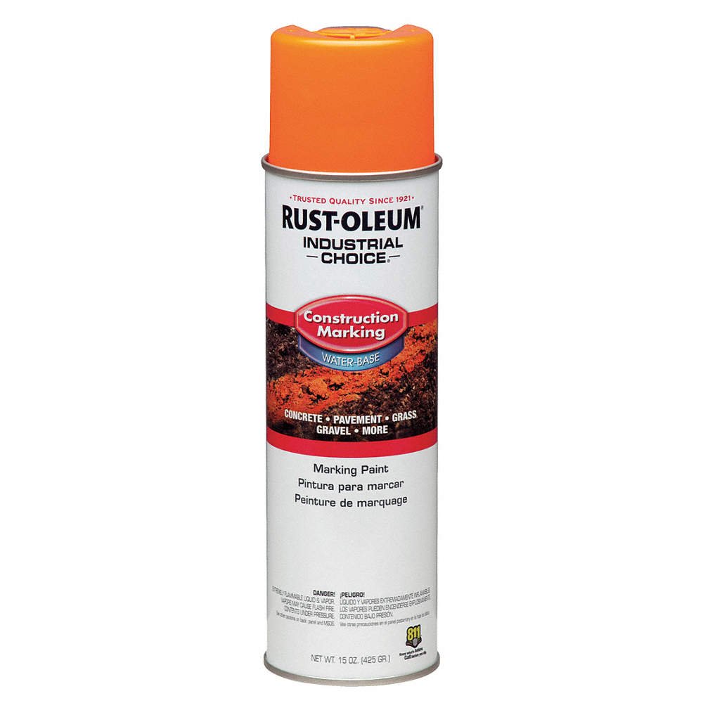 Rust-Oleum 264697 Orange Marking Paint RUSTOLEUM