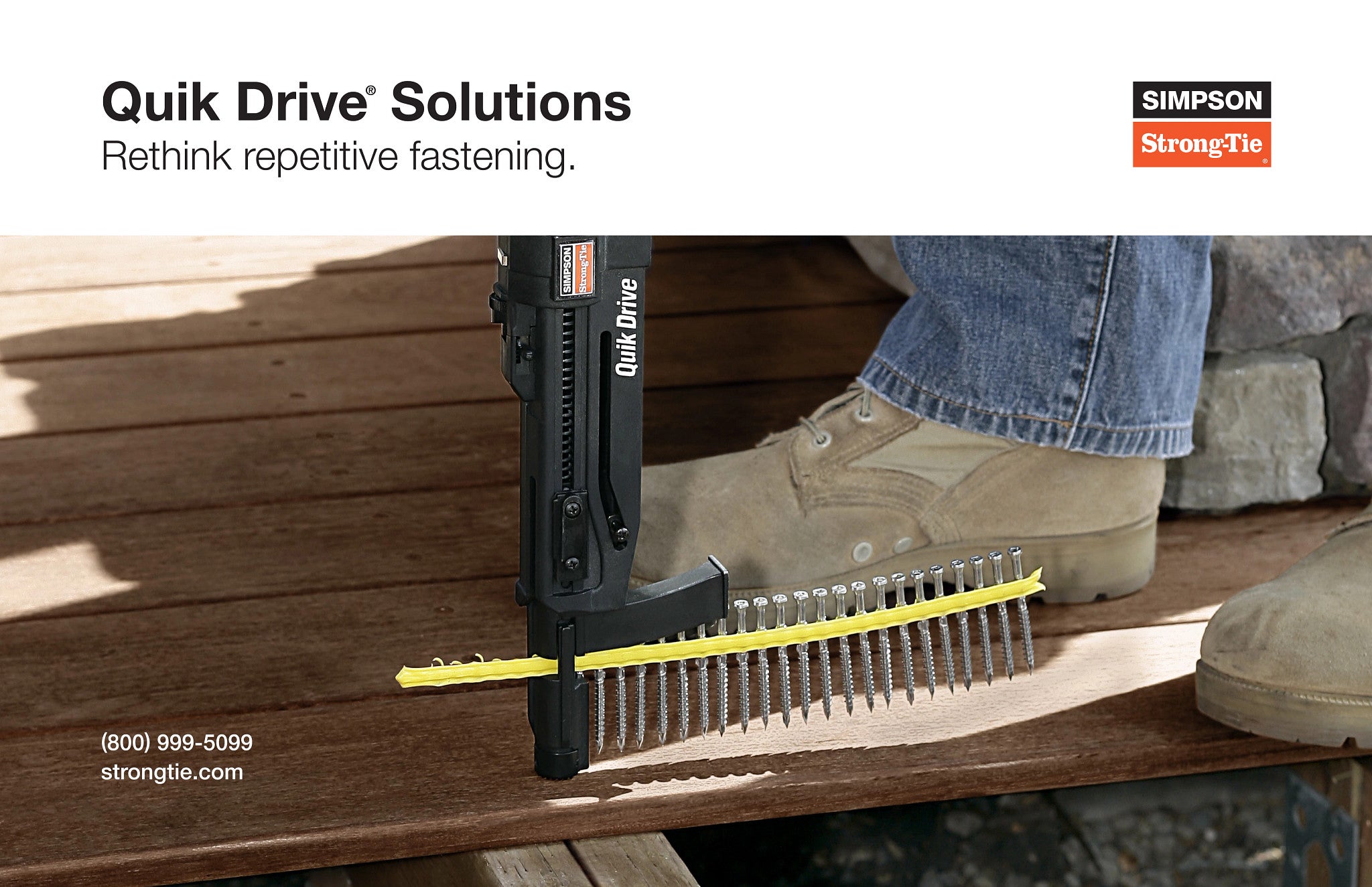 Quik Drive® Cordless PRO300SG2 Terrassensystem (nur Werkzeug) 