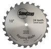 SAWSTOP BTS-R-24ATB - 24-Tooth Ripping Table Saw Blade