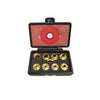 SAWSTOP RT-TGS - 9 pc Brass Precision Template Guide Set