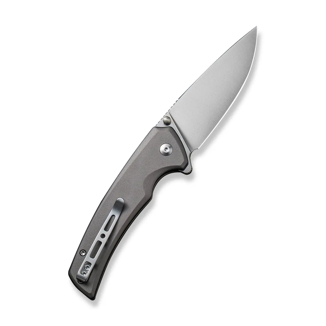 SENCUT SEN-S21022B-3 - Serene Flipper Button Lock Knife - Gray SENCUT