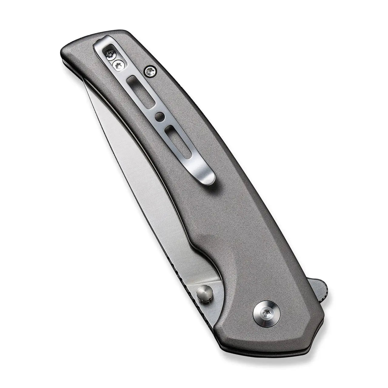 SENCUT SEN-S21022B-3 - Serene Flipper Button Lock Knife - Gray SENCUT