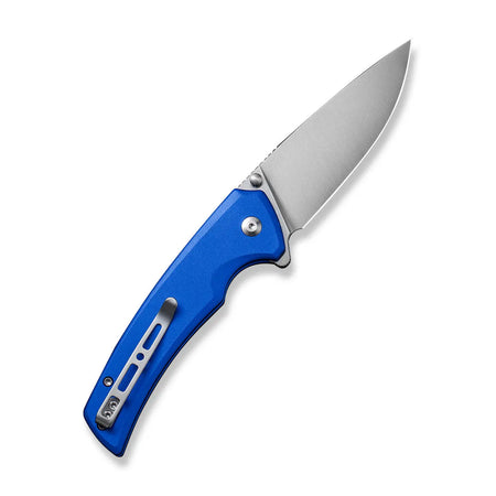 SENCUT SEN-S21022B-4 - Serene Flipper Button Lock Knife - Bright Blue