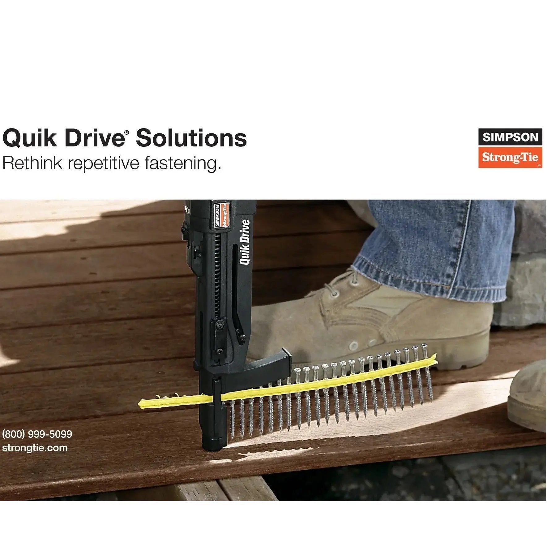 SIMPSON STRONG-TIE PRO300SG2DCXB2K - Cordless Decking System (Tool Only) SIMPSON STRONG-TIE