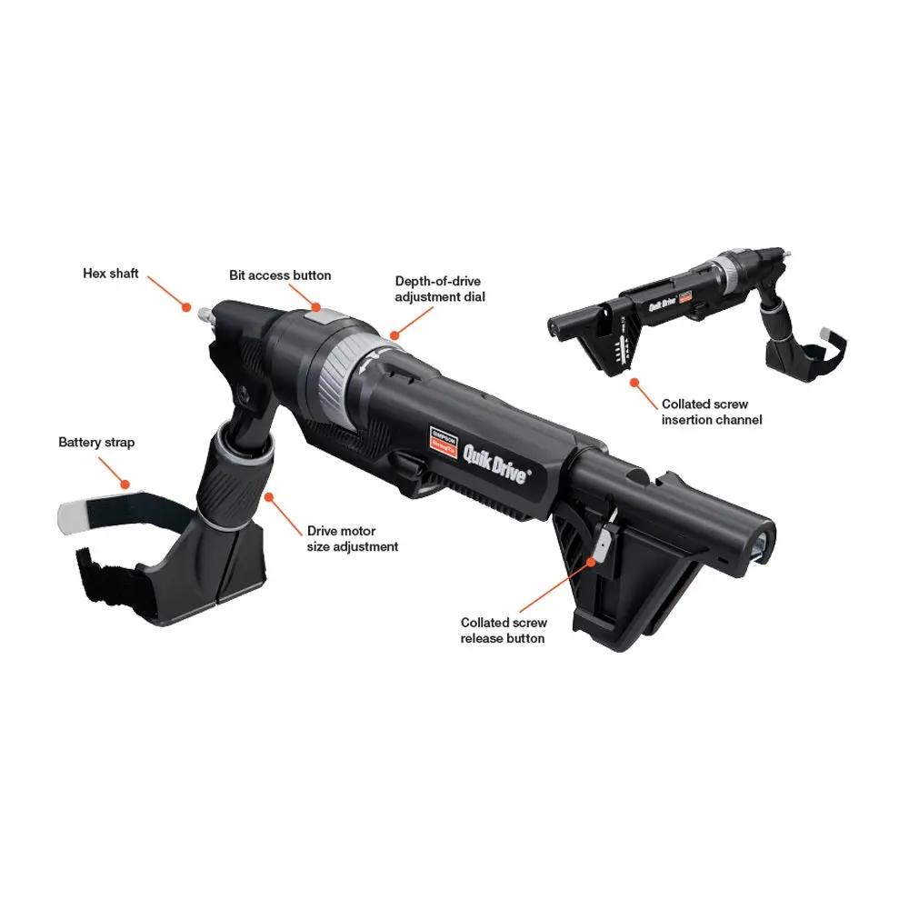 SIMPSON STRONG-TIE QDPROJECTPRO - Quik Drive® Project Pro™ Screw Driving Tool, for Collated QD Screws SIMPSON STRONG-TIE