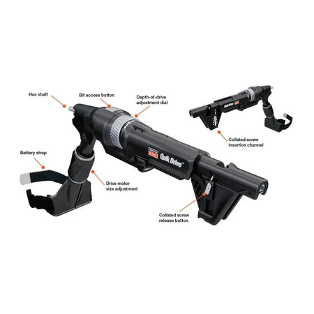 SIMPSON STRONG-TIE QDPROJECTPRO - Quik Drive® Project Pro™ Screw Driving Tool, for Collated QD Screws SIMPSON STRONG-TIE