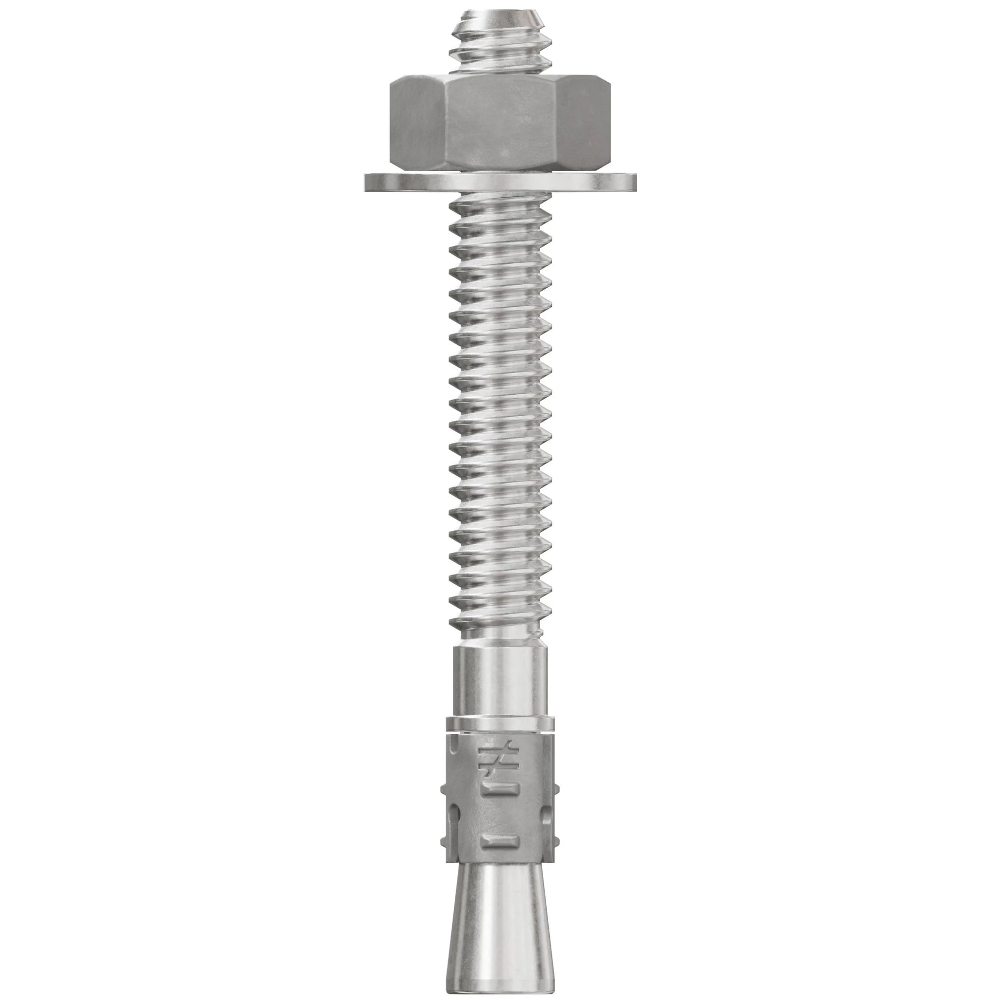 SIMPSON STRONG-TIE STB2-373344SS - Strong-Bolt® 2 Wedge Anchor 304 Stainless Steel 3/8" X 3-3/4"- 50bx SIMPSON STRONG-TIE