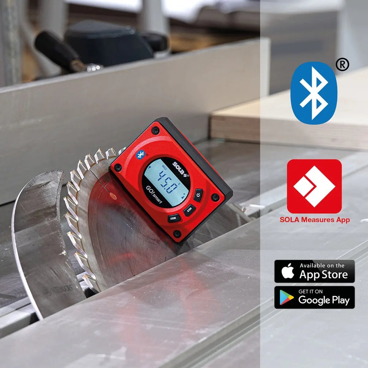 SOLA LSGOMD - Smart Digital Pocket Level SOLA