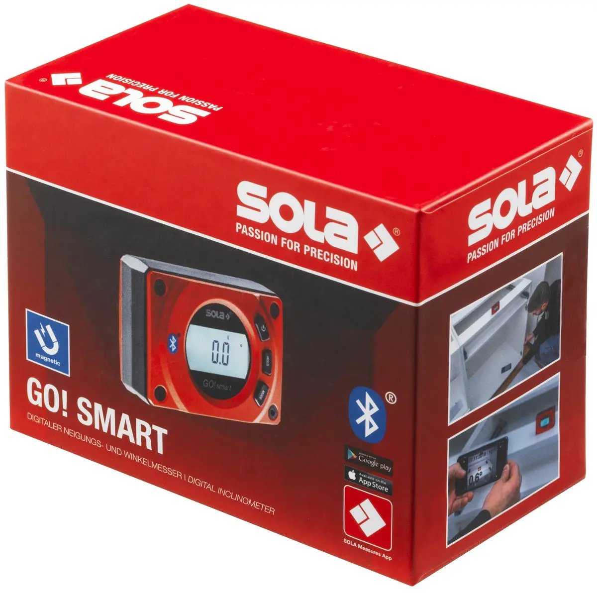 SOLA LSGOMD - Smart Digital Pocket Level SOLA
