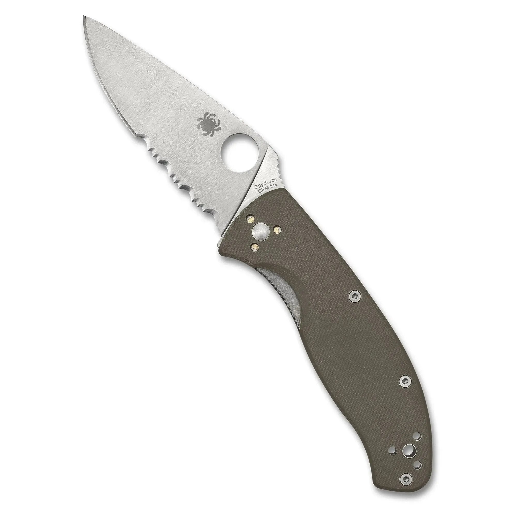 SPYDERCO SPY-C122GBNM4P - Tenacious® Brown G-10 CPM M4 SPYDERCO