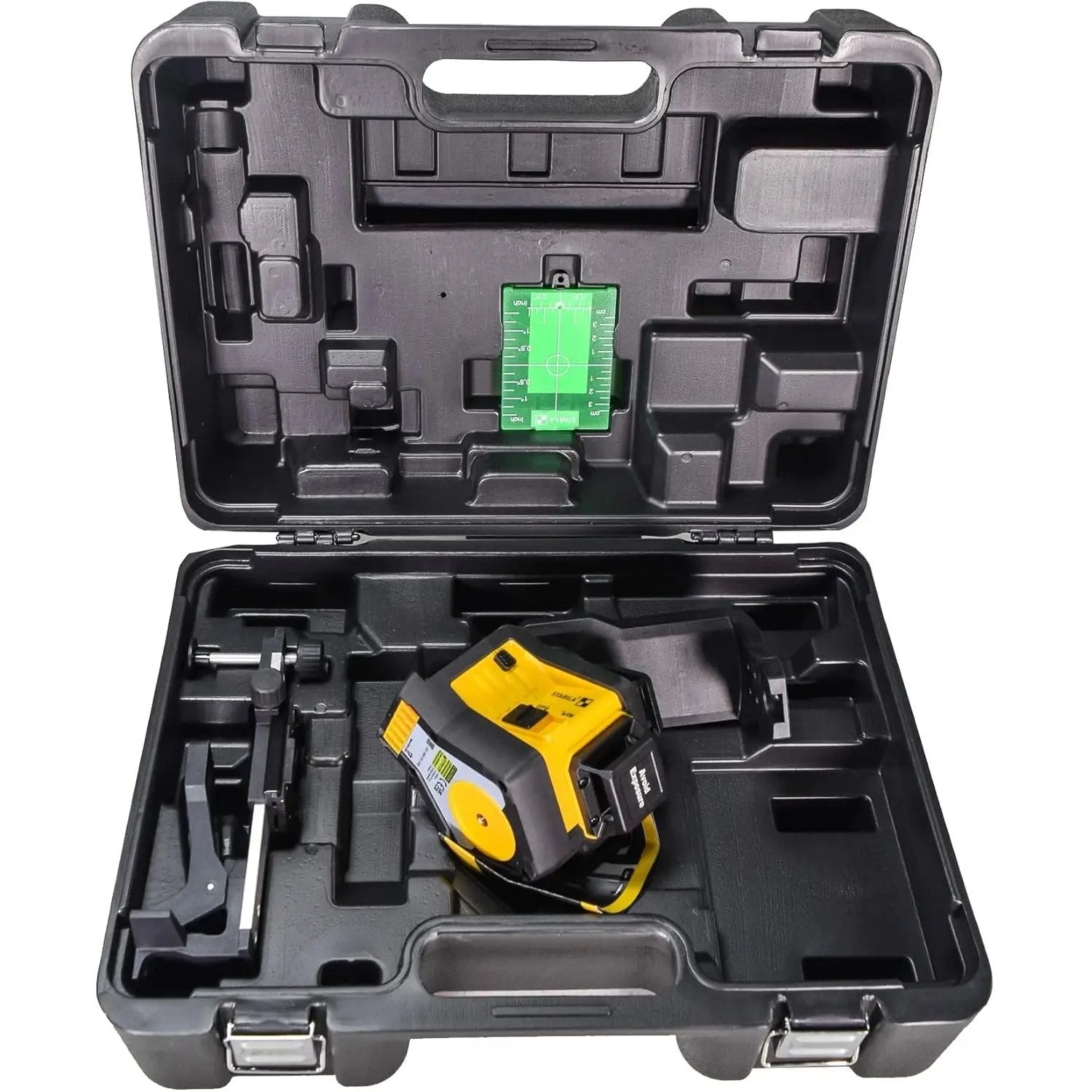 STABILA LAX600G - 3420 - 3 PLANE/360° GREEN BEAM LASER 7PC KIT STABILA