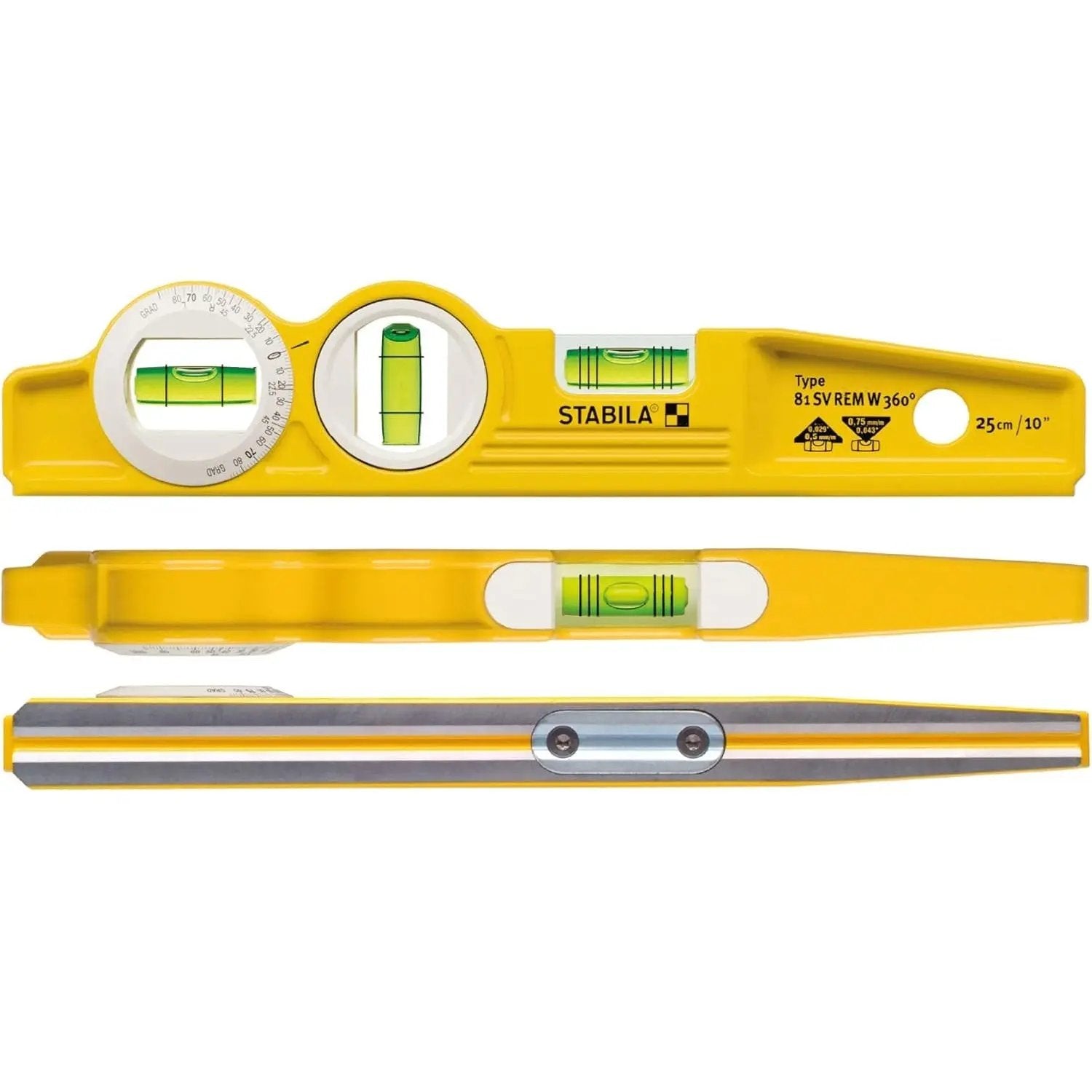 STABILA STA-25360 - Level Mag Torpedo 360 degree Vial STABILA