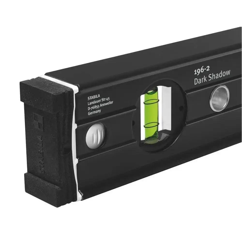STABILA STA-29324 - Dark Shadow Type 80-AS 24 Inch & 48 Inch Level Set W/CASE STABILA