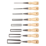 STANLEY 16-793 - Chisel Set, Woodworking, 8 Piece STANLEY