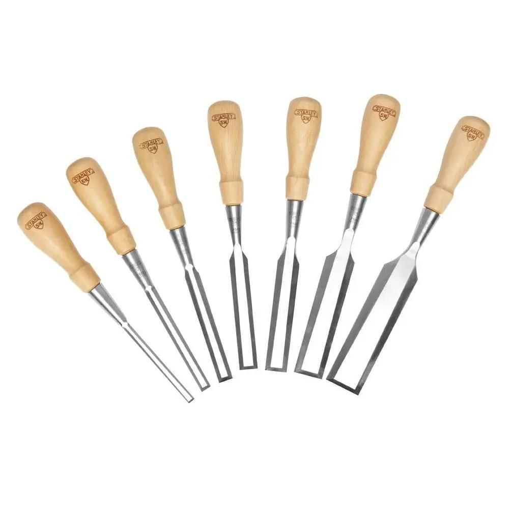 STANLEY 16-793 - Chisel Set, Woodworking, 8 Piece STANLEY